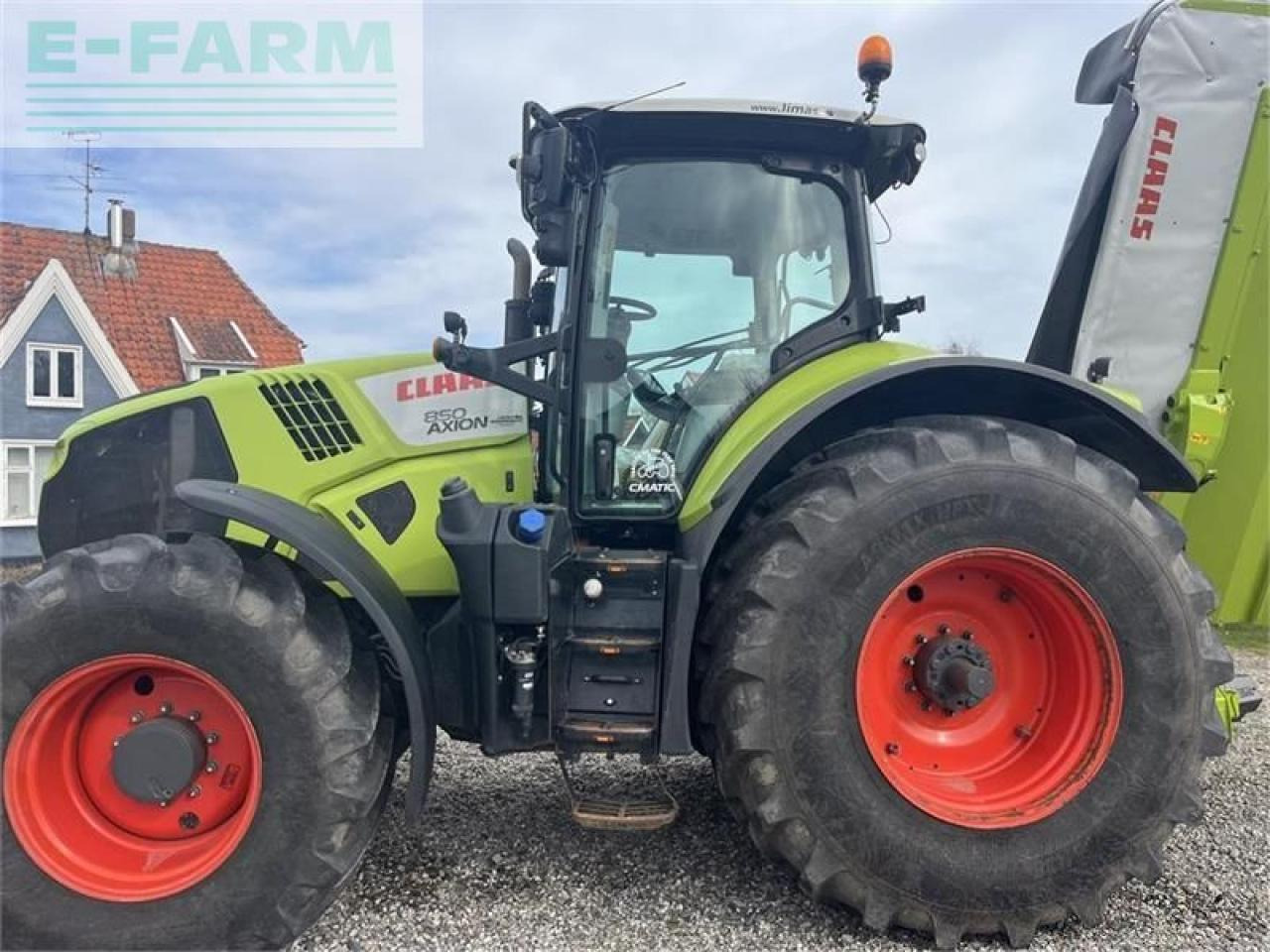 CLAAS axion 850 cmatic nye dæk CMATIC - Traktor: slika 3 CLAAS axion 850 cmatic nye dæk CMATIC - Traktor: slika 3