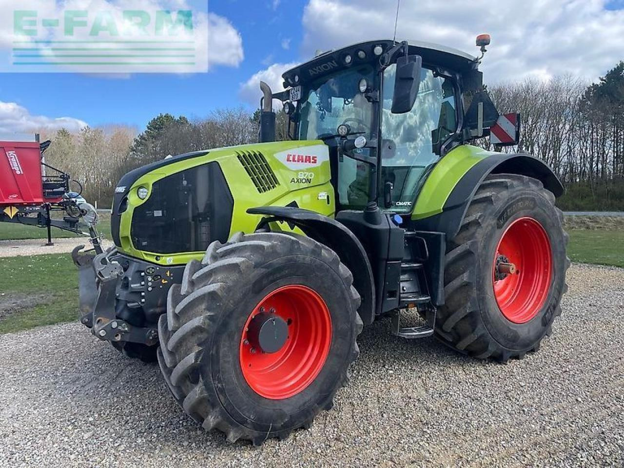 CLAAS axion 870 - Traktor: slika 1 CLAAS axion 870 - Traktor: slika 1