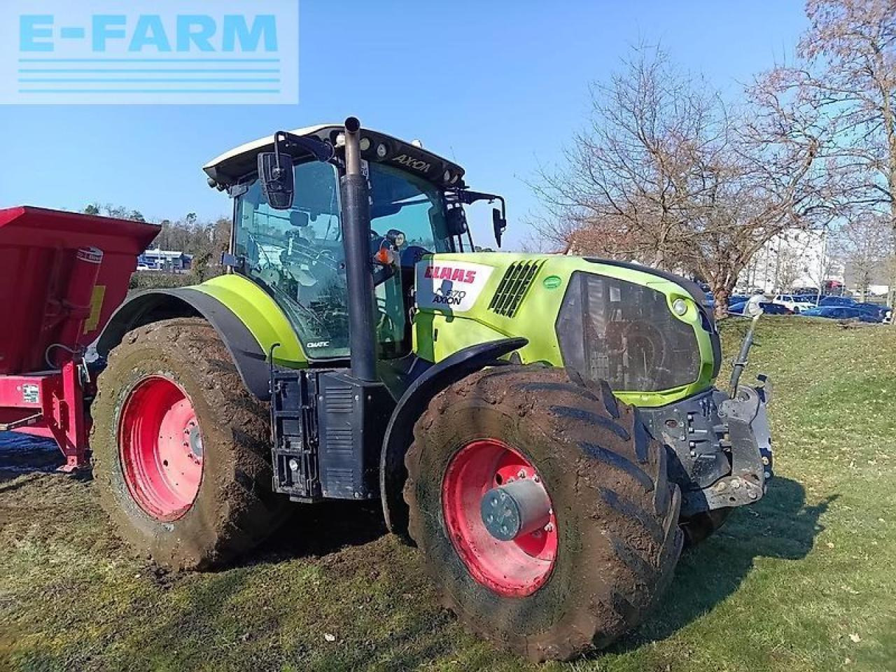 CLAAS axion 870 cmatic CMATIC - Traktor: slika 1 CLAAS axion 870 cmatic CMATIC - Traktor: slika 1