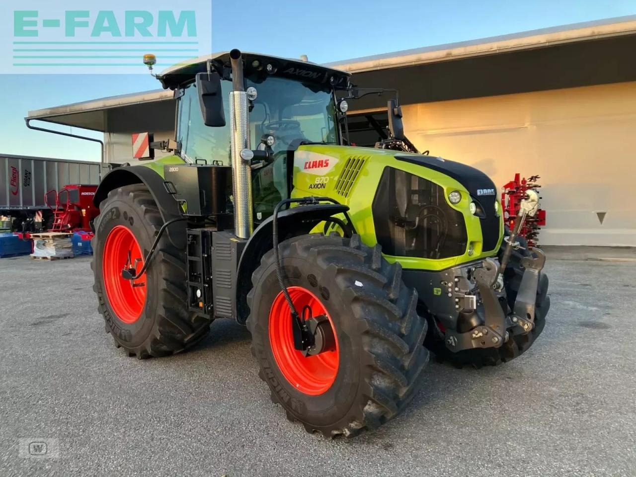 CLAAS axion 870 cmatic cebis CMATIC CEBIS - Traktor: slika 1 CLAAS axion 870 cmatic cebis CMATIC CEBIS - Traktor: slika 1