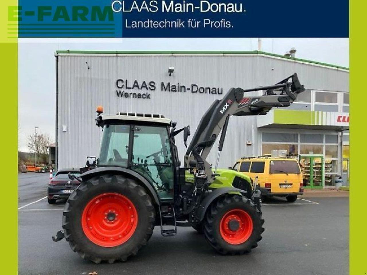 CLAAS axos 240 advanced mit fl u506 - Traktor: slika 1 CLAAS axos 240 advanced mit fl u506 - Traktor: slika 1