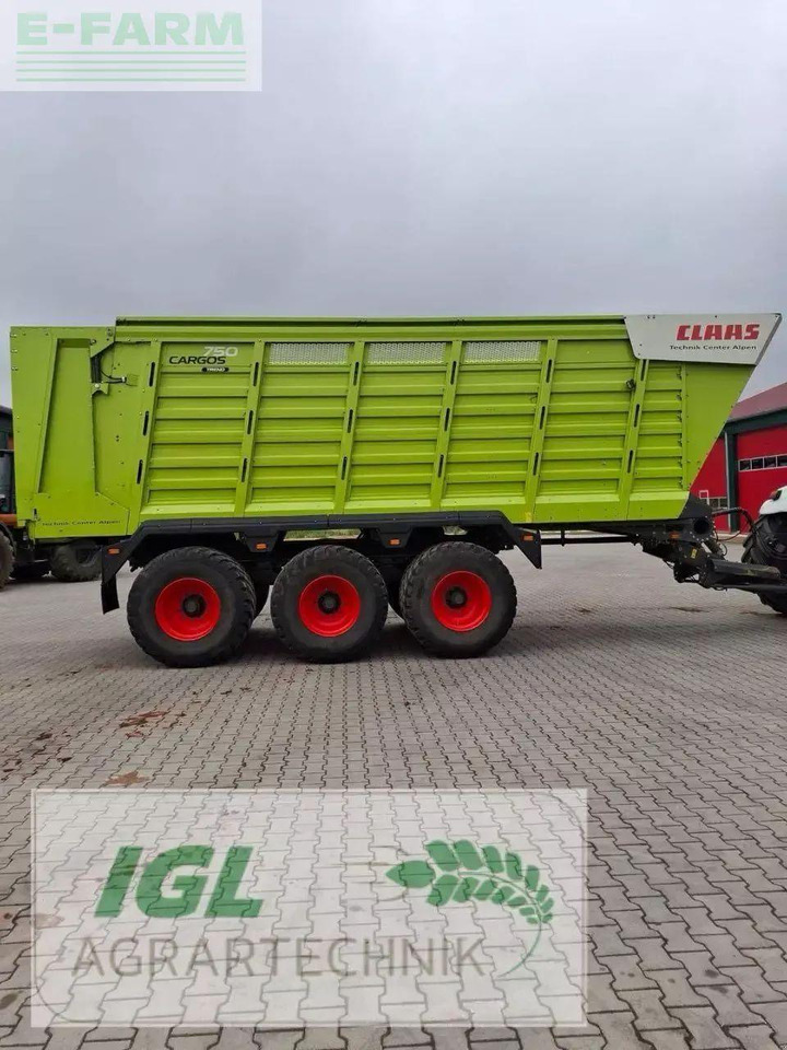 CLAAS cargos 750 - Kmetijska kiper prikolica/ Demper: slika 1 CLAAS cargos 750 - Kmetijska kiper prikolica/ Demper: slika 1