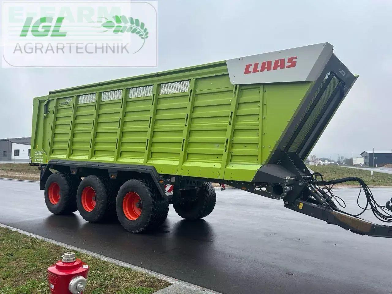 CLAAS cargos 760 - Kmetijska kiper prikolica/ Demper: slika 2 CLAAS cargos 760 - Kmetijska kiper prikolica/ Demper: slika 2