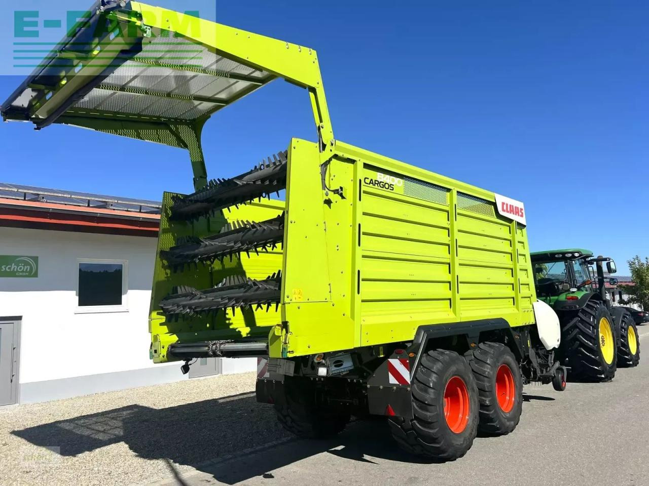 Samo-nakladalni voz CLAAS cargos 8400 im topzustand - mit nur 1.707 fuhren !!: slika 8