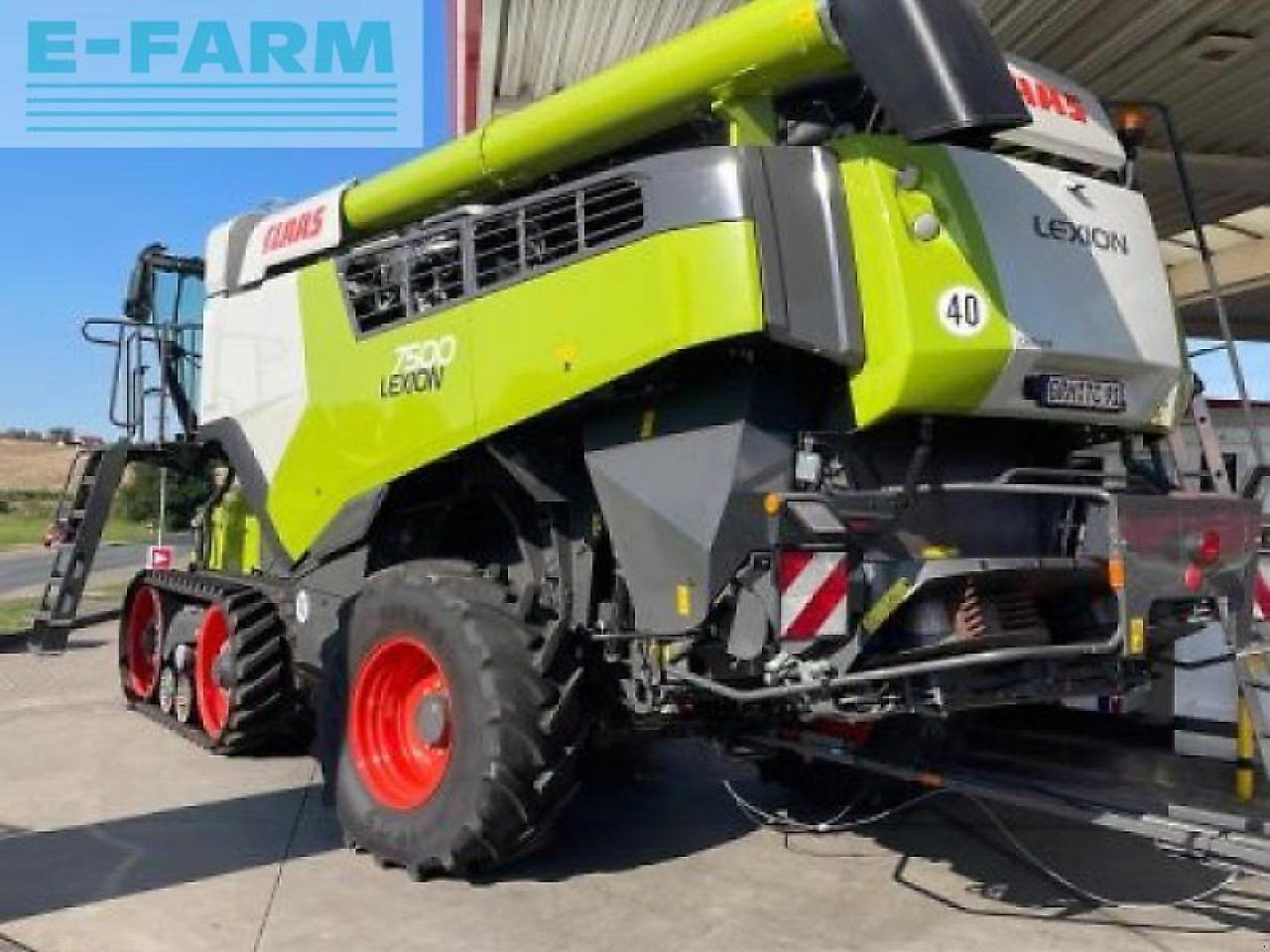 CLAAS gebr. mähdrescher lexion7500tt - Kombajn harvester: slika 2 CLAAS gebr. mähdrescher lexion7500tt - Kombajn harvester: slika 2