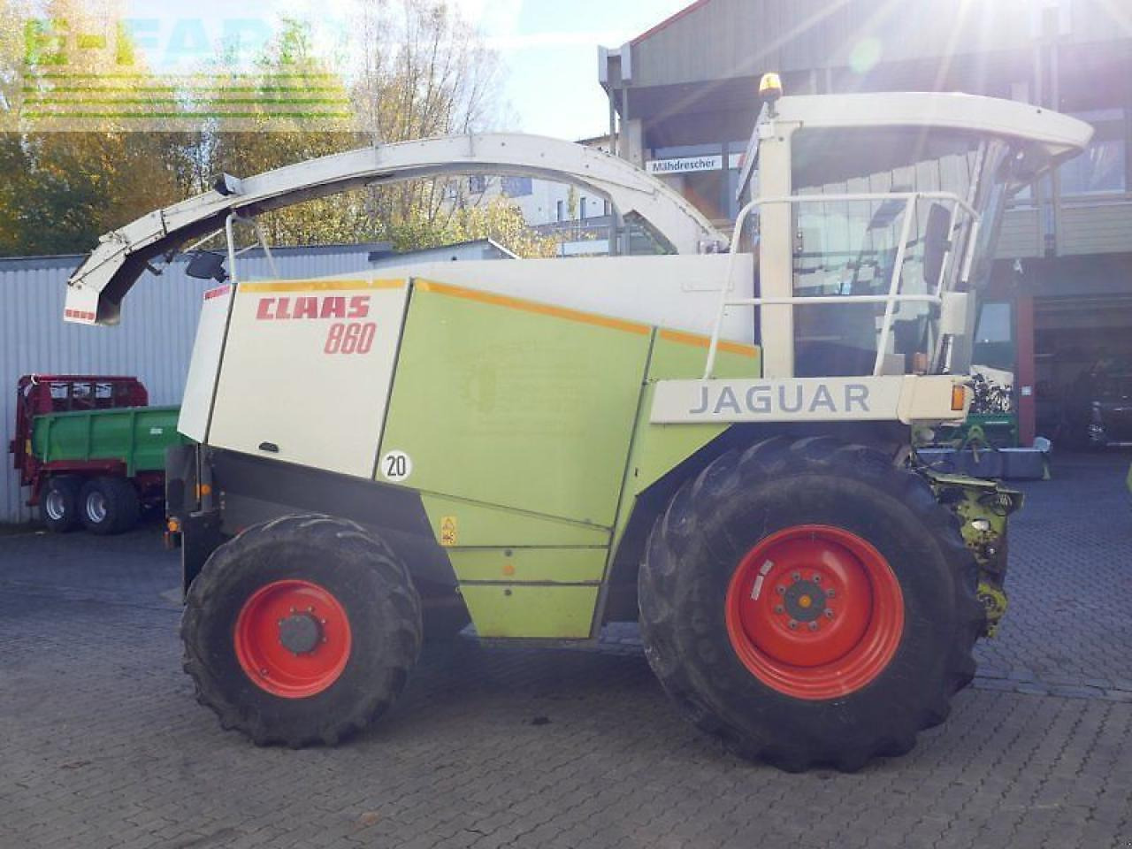 CLAAS jaguar 860 inkl. orbis 600 und pu 300 hd - Kombajn za krmo: slika 4 CLAAS jaguar 860 inkl. orbis 600 und pu 300 hd - Kombajn za krmo: slika 4
