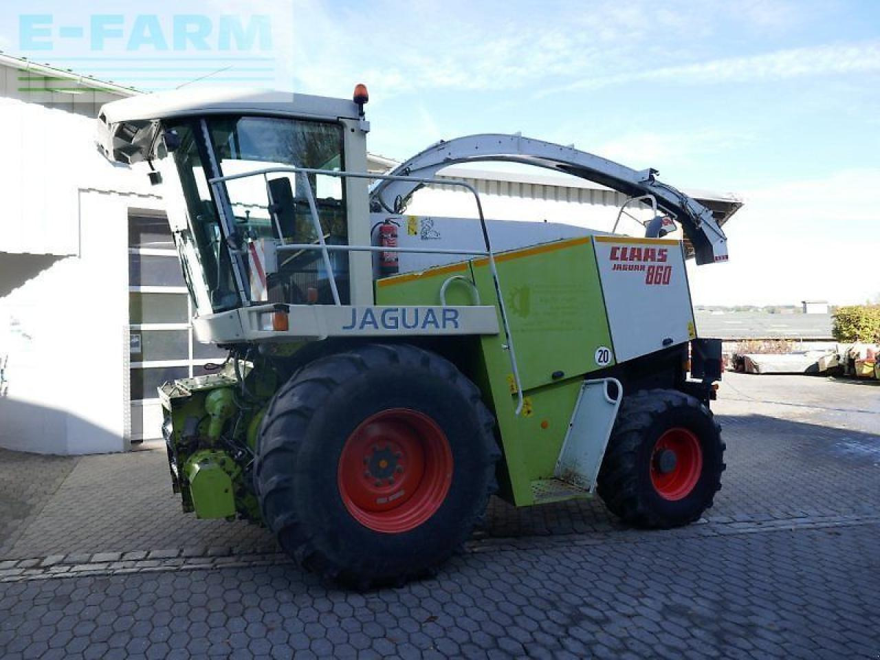 CLAAS jaguar 860 inkl. orbis 600 und pu 300 hd - Kombajn za krmo: slika 1 CLAAS jaguar 860 inkl. orbis 600 und pu 300 hd - Kombajn za krmo: slika 1
