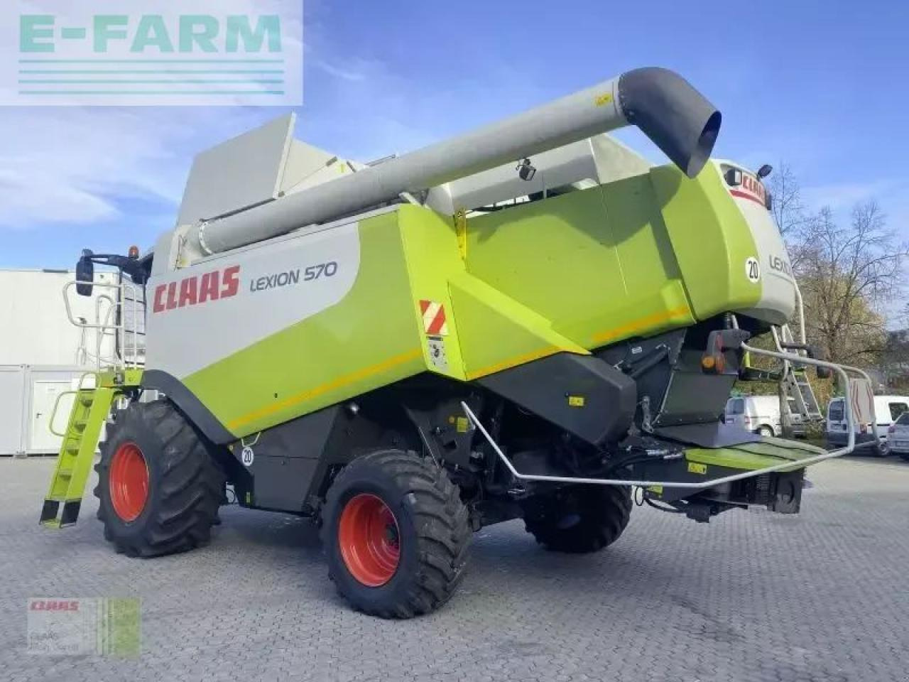 CLAAS lexion 570 + v750 + tw - Kombajn harvester: slika 4 CLAAS lexion 570 + v750 + tw - Kombajn harvester: slika 4