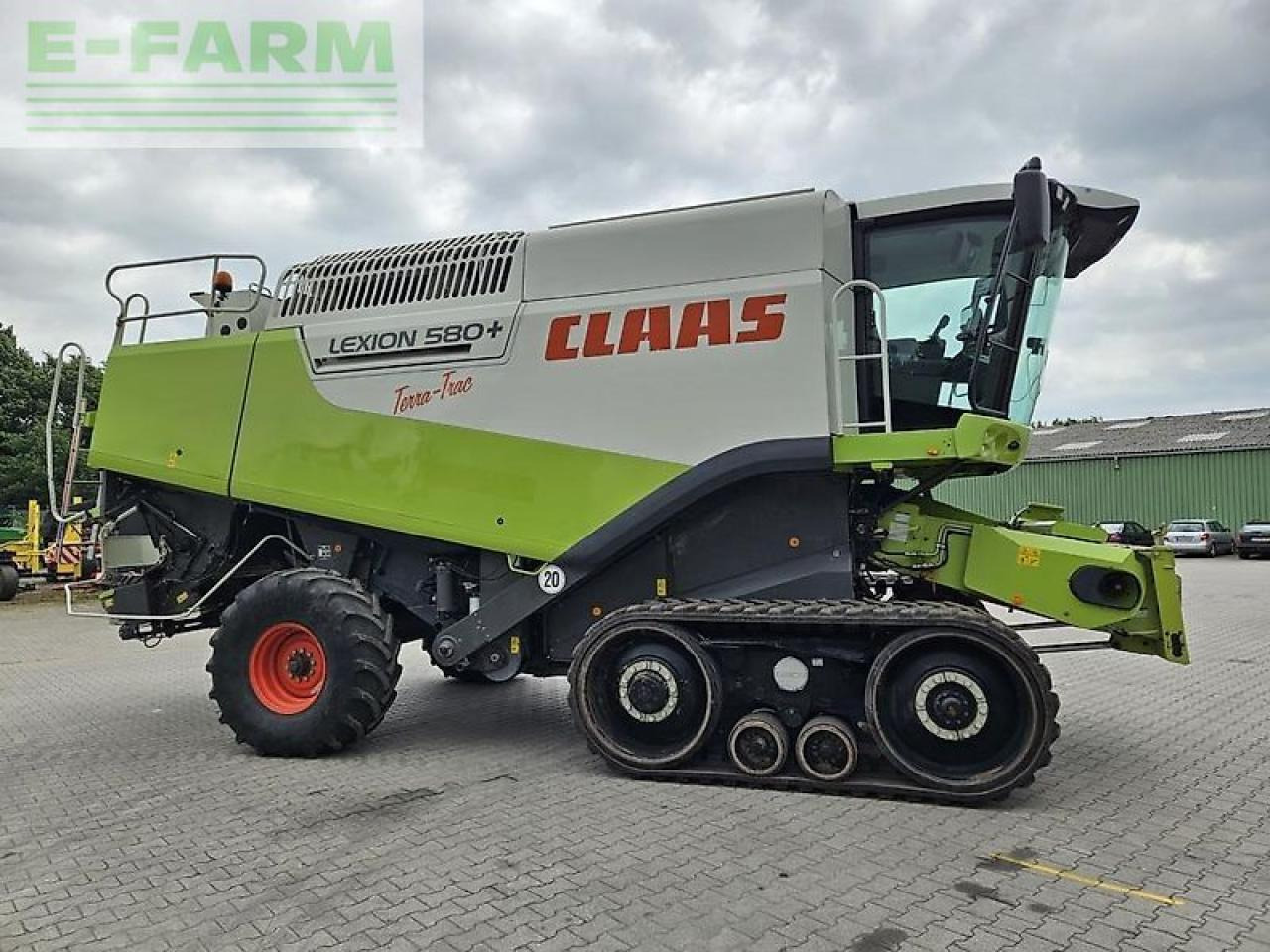 CLAAS lexion 580 tt plus - Kombajn harvester: slika 4 CLAAS lexion 580 tt plus - Kombajn harvester: slika 4
