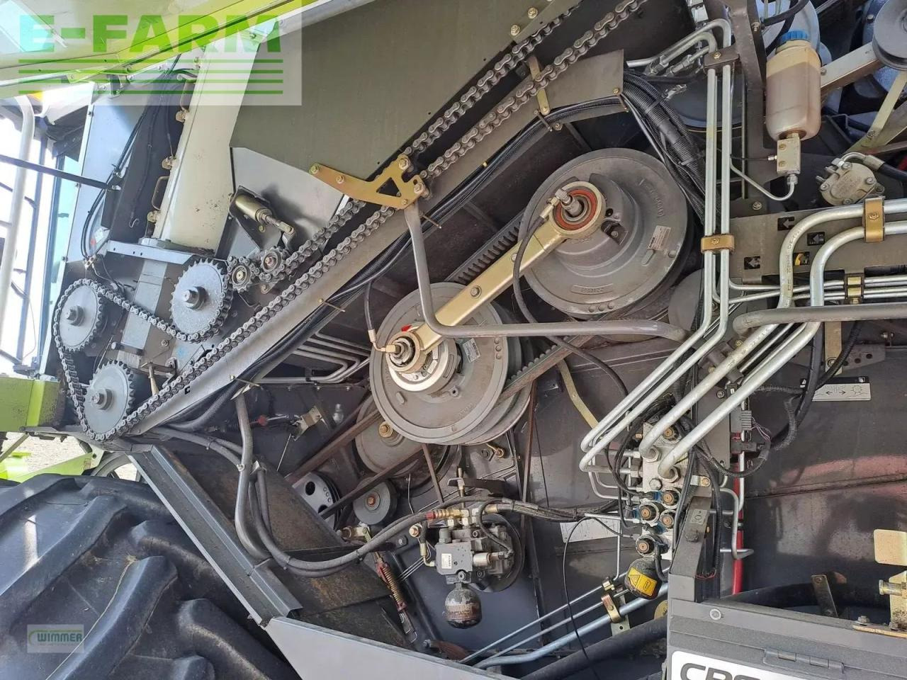 Kombajn harvester CLAAS lexion 630 - allrad: slika 9