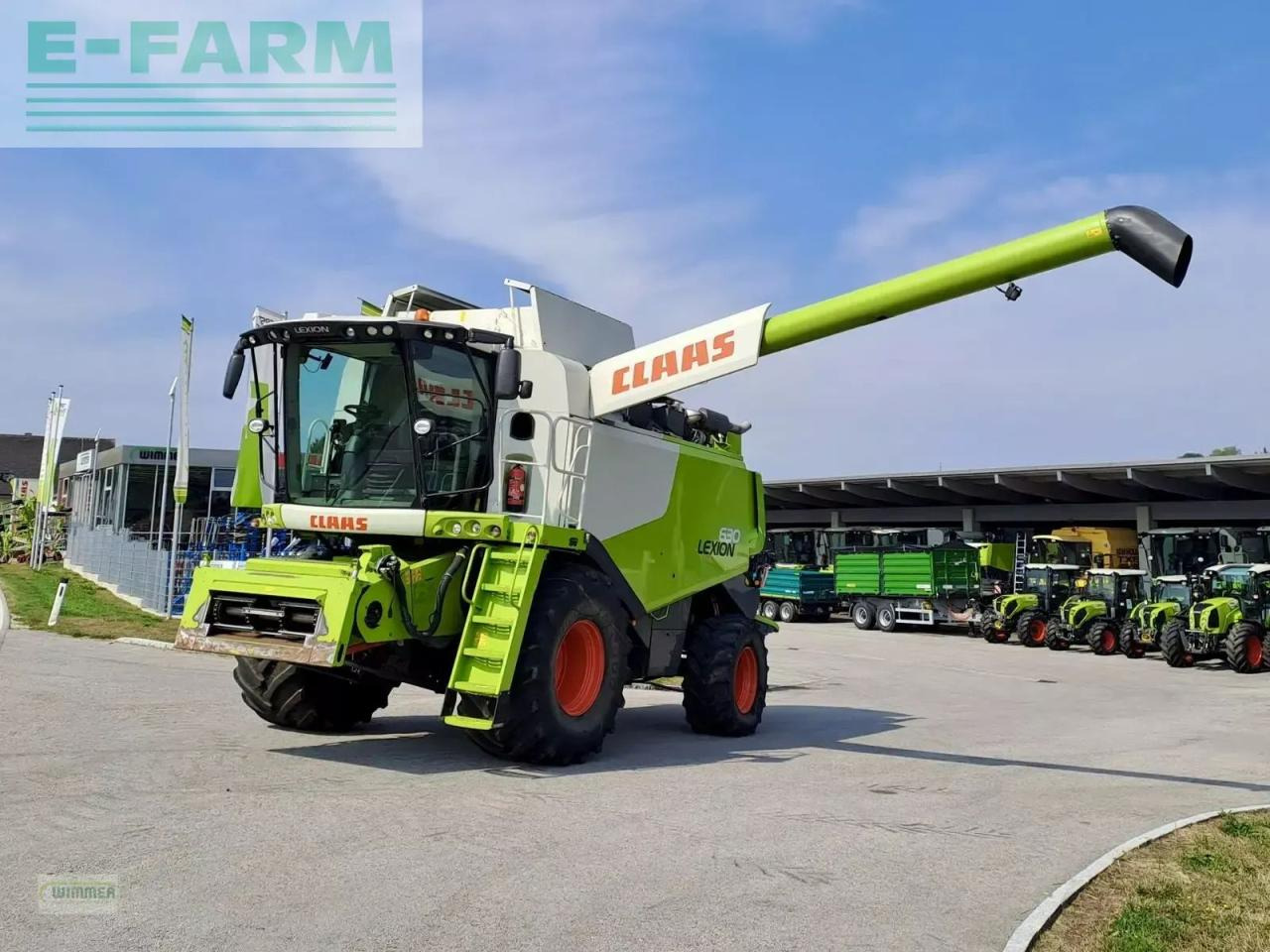 CLAAS lexion 630 - allrad - Kombajn harvester: slika 5 CLAAS lexion 630 - allrad - Kombajn harvester: slika 5