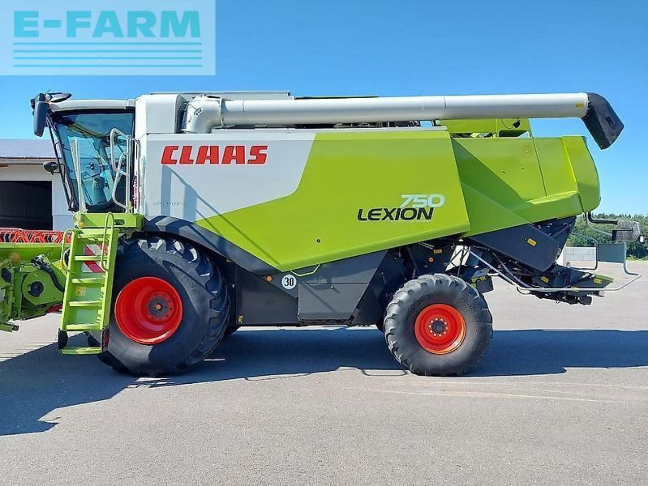 CLAAS lexion 750 - Kombajn harvester: slika 1 CLAAS lexion 750 - Kombajn harvester: slika 1