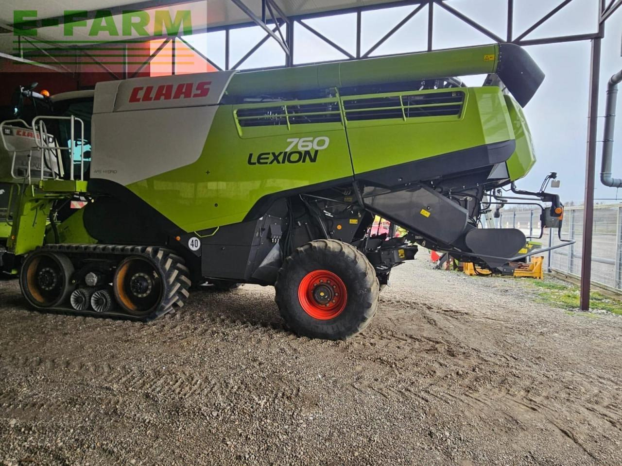 CLAAS lexion 760 terra trac (stage iv) - Kombajn harvester: slika 4 CLAAS lexion 760 terra trac (stage iv) - Kombajn harvester: slika 4