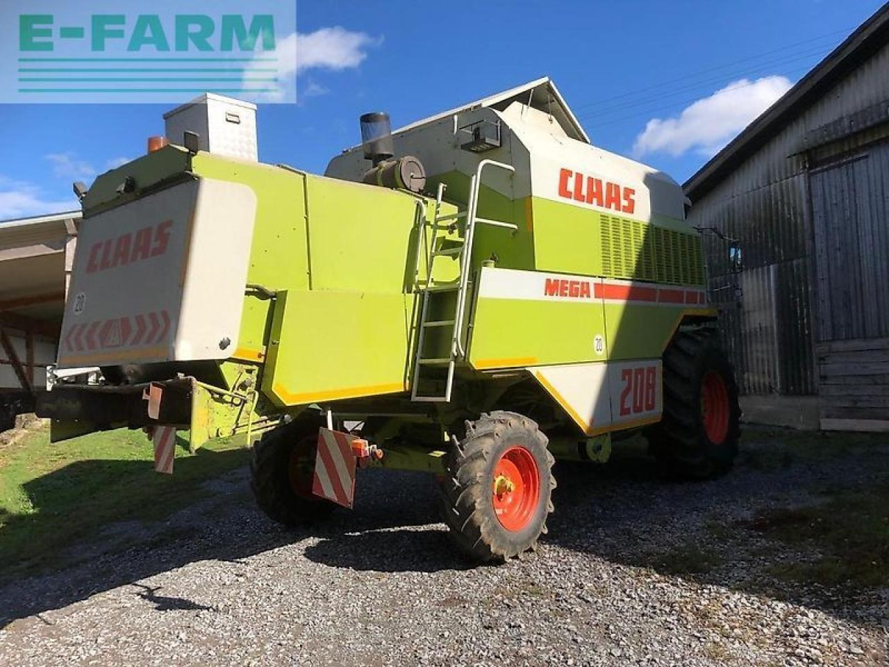 CLAAS mega 208 - Kombajn harvester: slika 2 CLAAS mega 208 - Kombajn harvester: slika 2