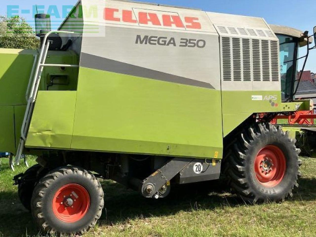 CLAAS mega 350 - Kombajn harvester: slika 2 CLAAS mega 350 - Kombajn harvester: slika 2