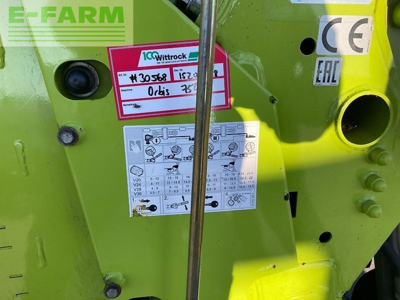CLAAS orbis 750 - Priključek za kombajn za krmo: slika 1 CLAAS orbis 750 - Priključek za kombajn za krmo: slika 1