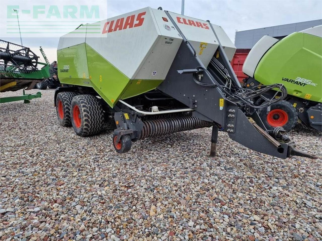 CLAAS quadrant 2200 756d - Balirka za kvadratne bale: slika 4 CLAAS quadrant 2200 756d - Balirka za kvadratne bale: slika 4