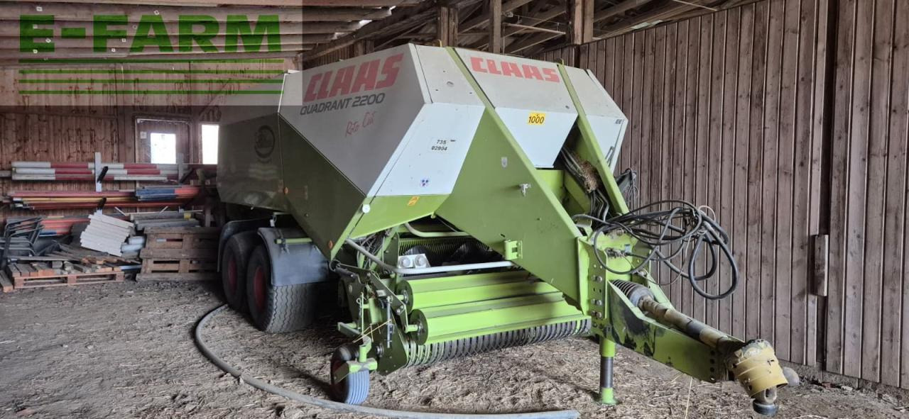 CLAAS quadrant 2200 rc - Balirka za kvadratne bale: slika 5 CLAAS quadrant 2200 rc - Balirka za kvadratne bale: slika 5