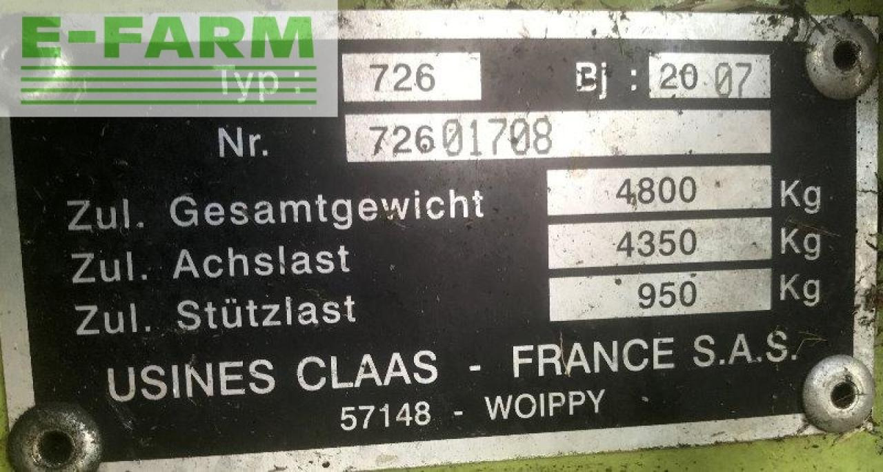 CLAAS rollant 255 rc uniwrap - Balirka za kvadratne bale: slika 2 CLAAS rollant 255 rc uniwrap - Balirka za kvadratne bale: slika 2