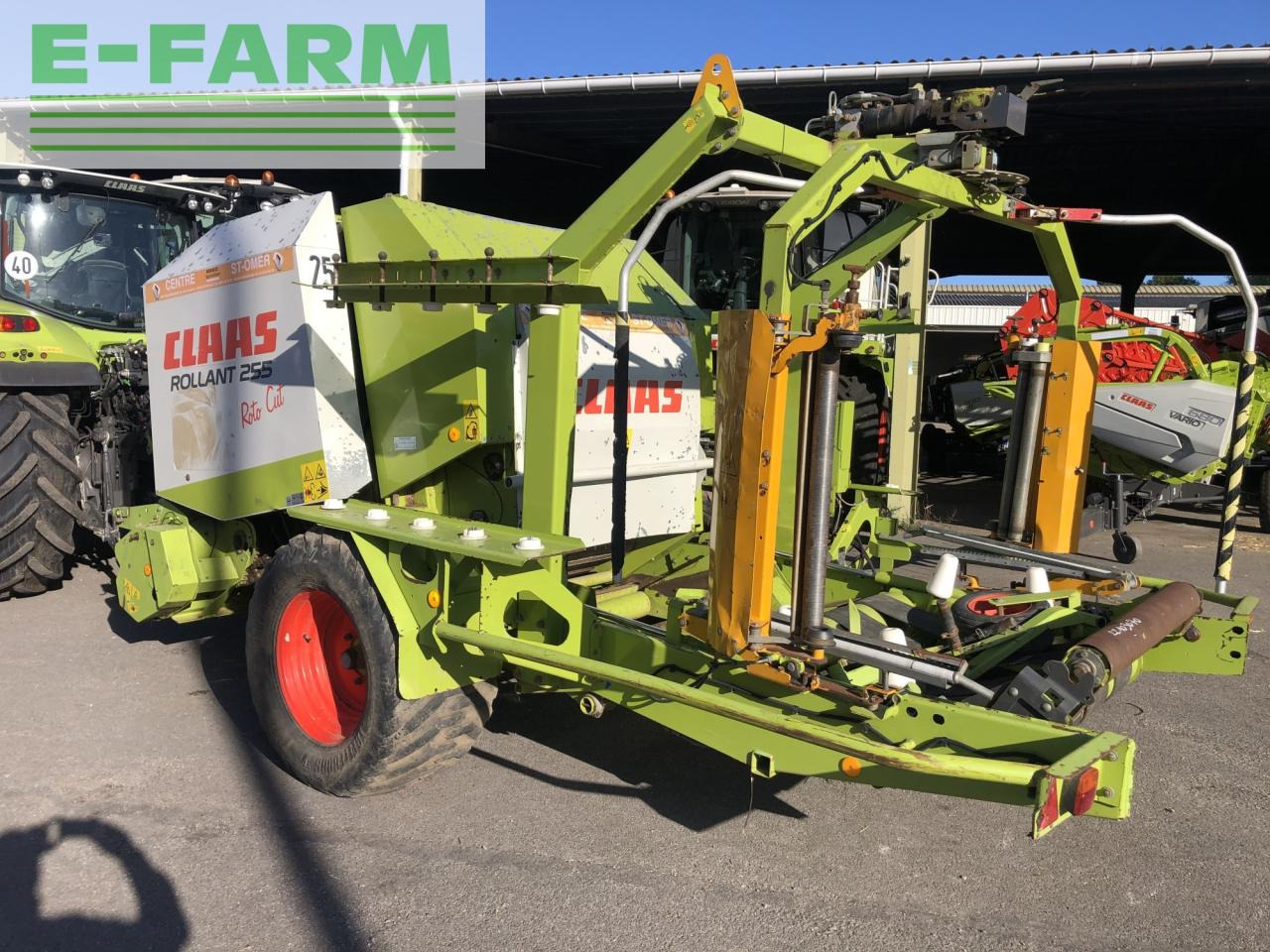CLAAS rollant 255 rc uniwrap - Balirka za kvadratne bale: slika 3 CLAAS rollant 255 rc uniwrap - Balirka za kvadratne bale: slika 3