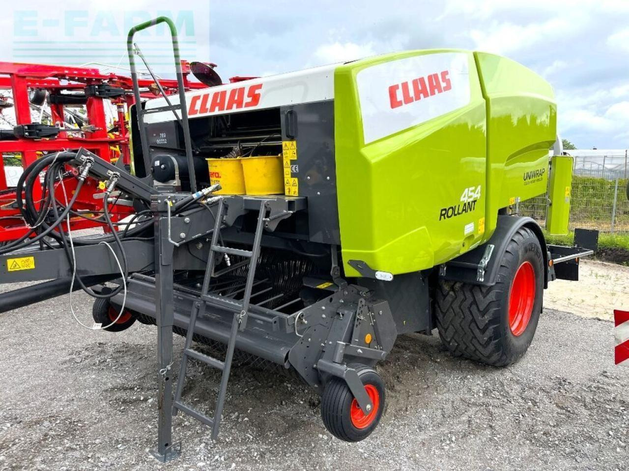 CLAAS rollant 454 rc pro uniwrap - Balirka za kvadratne bale: slika 1 CLAAS rollant 454 rc pro uniwrap - Balirka za kvadratne bale: slika 1