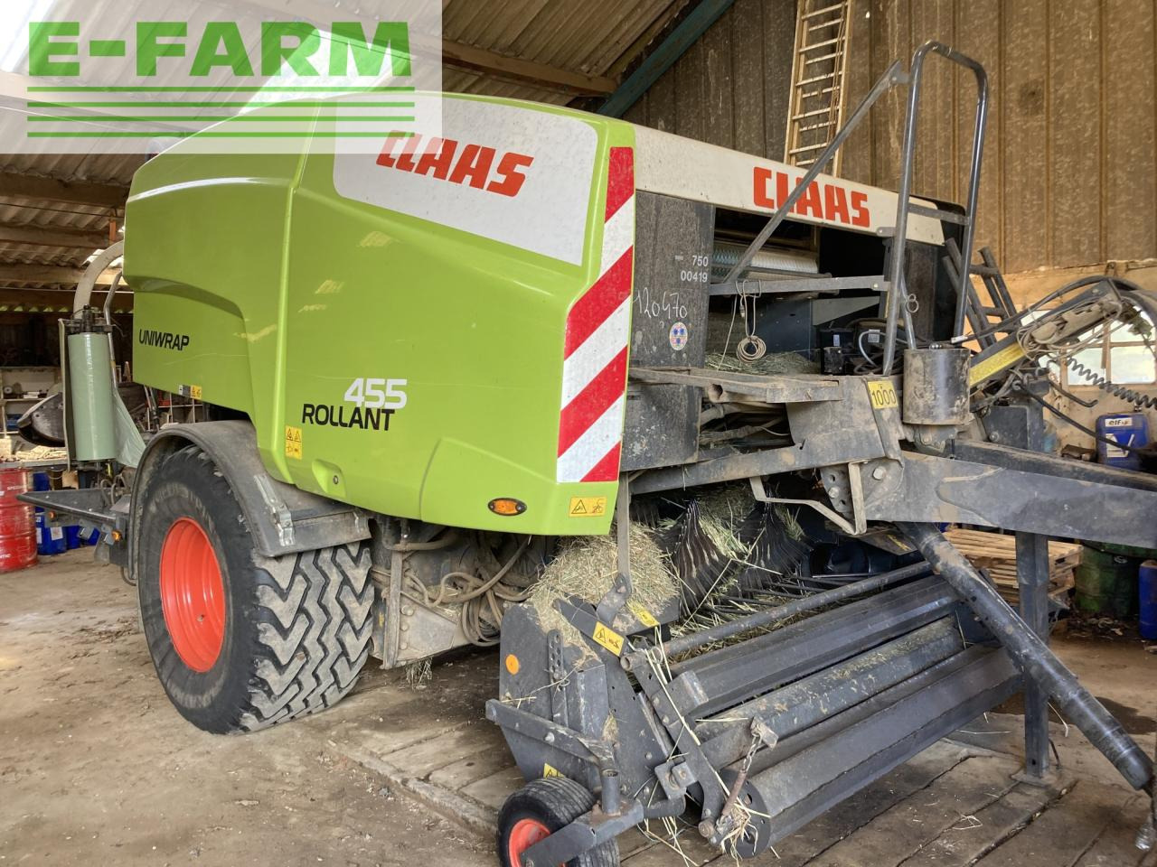 CLAAS rollant 455 rc uniwrap - Balirka za kvadratne bale: slika 1 CLAAS rollant 455 rc uniwrap - Balirka za kvadratne bale: slika 1