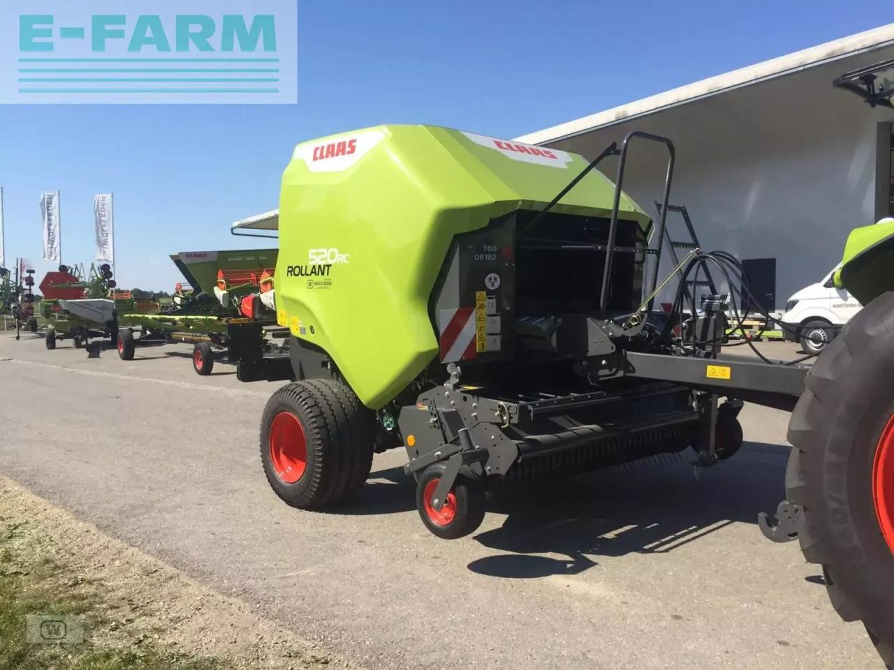 CLAAS rollant 520 rc - Balirka za kvadratne bale: slika 1 CLAAS rollant 520 rc - Balirka za kvadratne bale: slika 1