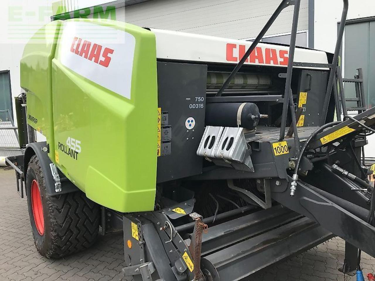 CLAAS rollant uniwrap 455 - Balirka za kvadratne bale: slika 2 CLAAS rollant uniwrap 455 - Balirka za kvadratne bale: slika 2
