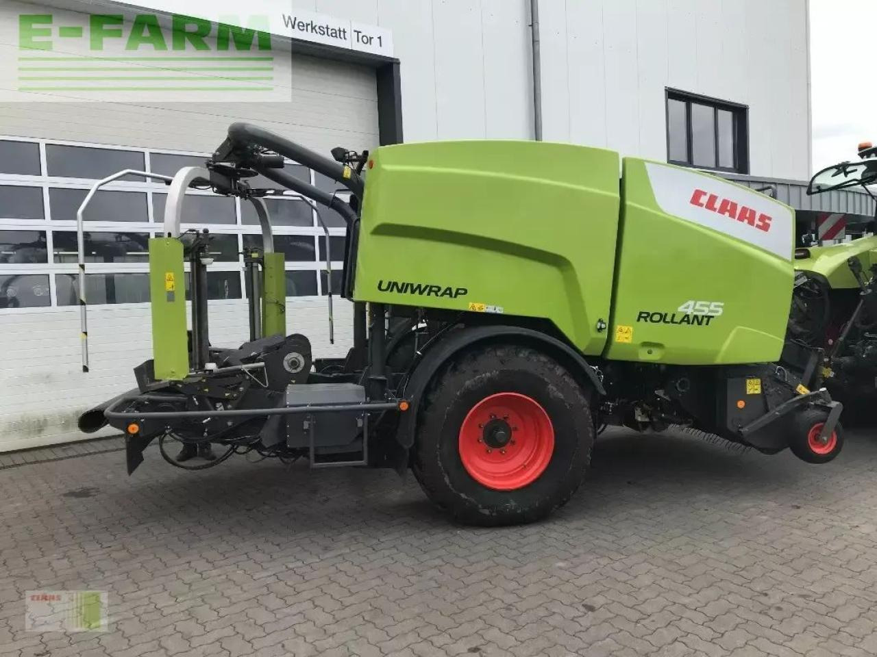 CLAAS rollant uniwrap 455(roto cut 25 messer) - Balirka za kvadratne bale: slika 1 CLAAS rollant uniwrap 455(roto cut 25 messer) - Balirka za kvadratne bale: slika 1