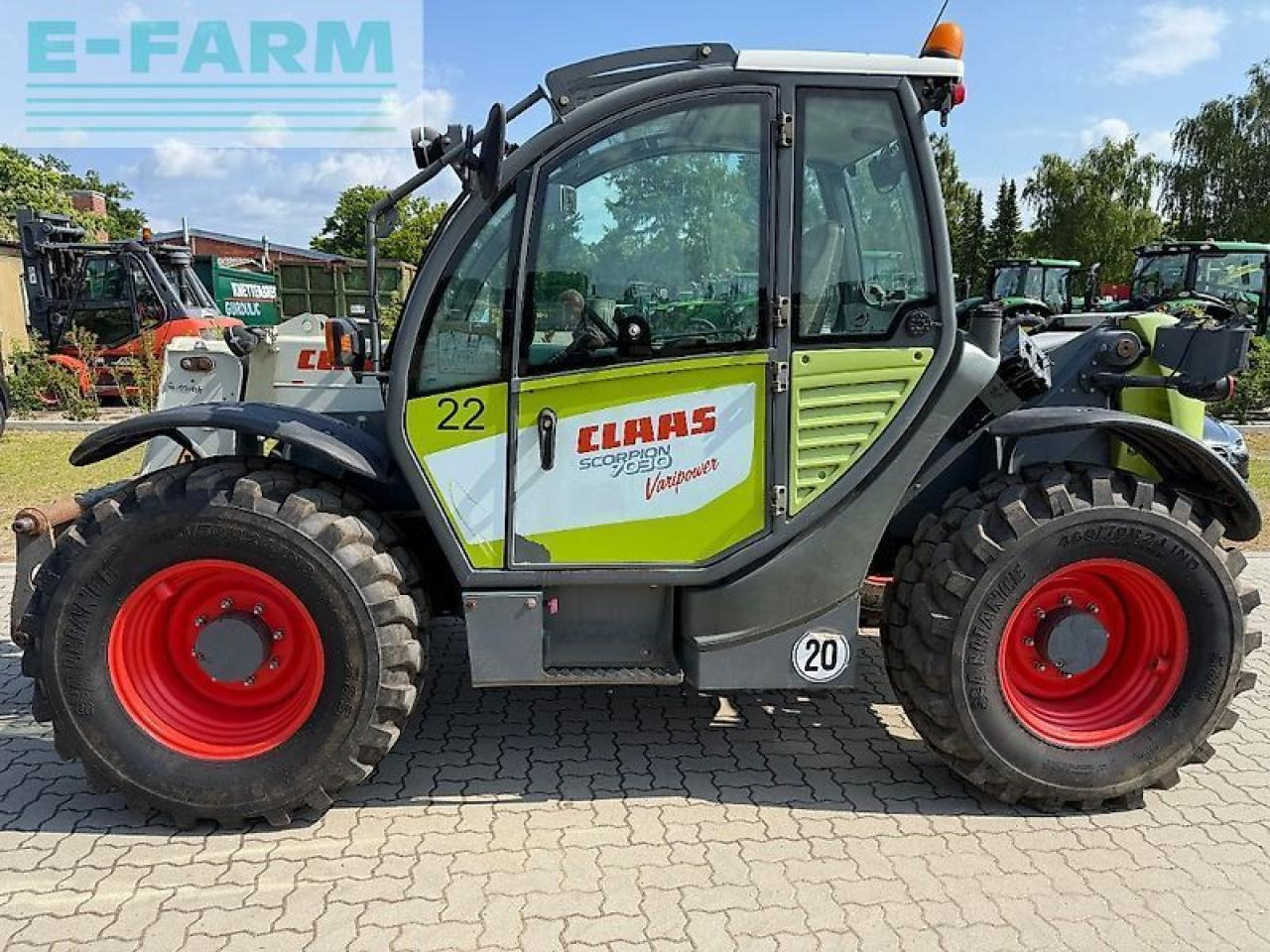 CLAAS scorpion 7030 - Teleskopski viličar: slika 2 CLAAS scorpion 7030 - Teleskopski viličar: slika 2