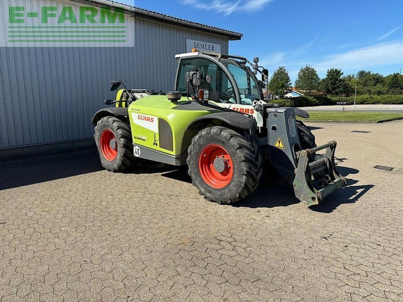 Teleskopski viličar CLAAS scorpion 7030: slika 8