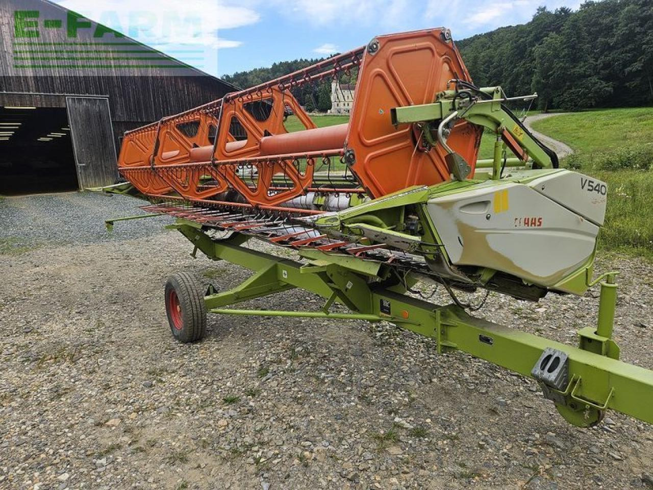 CLAAS v540 vario + transportwagen - Glava za kombajn: slika 3 CLAAS v540 vario + transportwagen - Glava za kombajn: slika 3