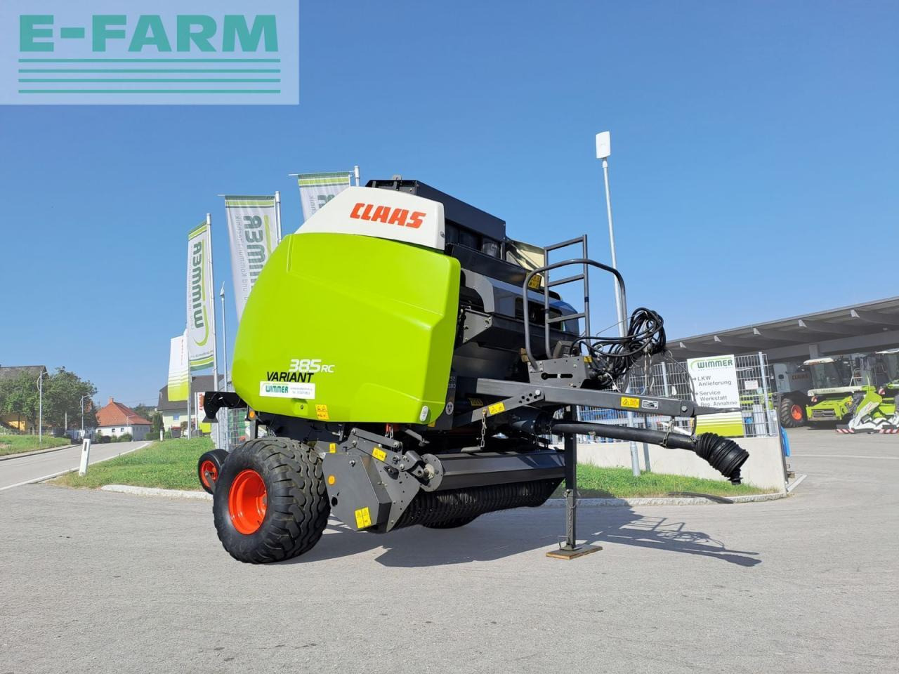 CLAAS variant 385 rc - gebrauchte rundballenpresse - Balirka za kvadratne bale: slika 1 CLAAS variant 385 rc - gebrauchte rundballenpresse - Balirka za kvadratne bale: slika 1