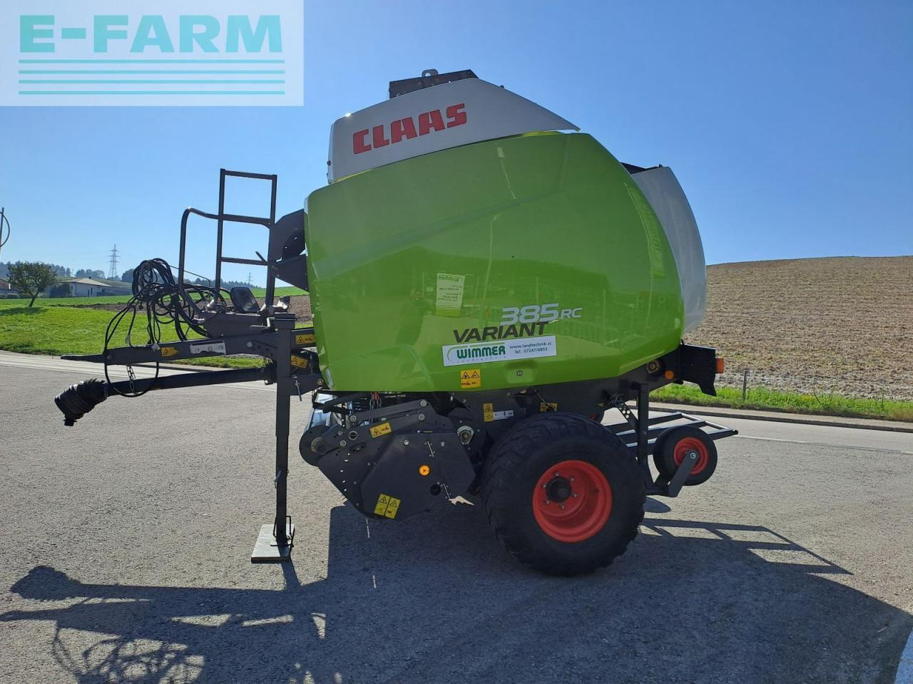 CLAAS variant 385 rc - gebrauchte rundballenpresse - Balirka za kvadratne bale: slika 4 CLAAS variant 385 rc - gebrauchte rundballenpresse - Balirka za kvadratne bale: slika 4