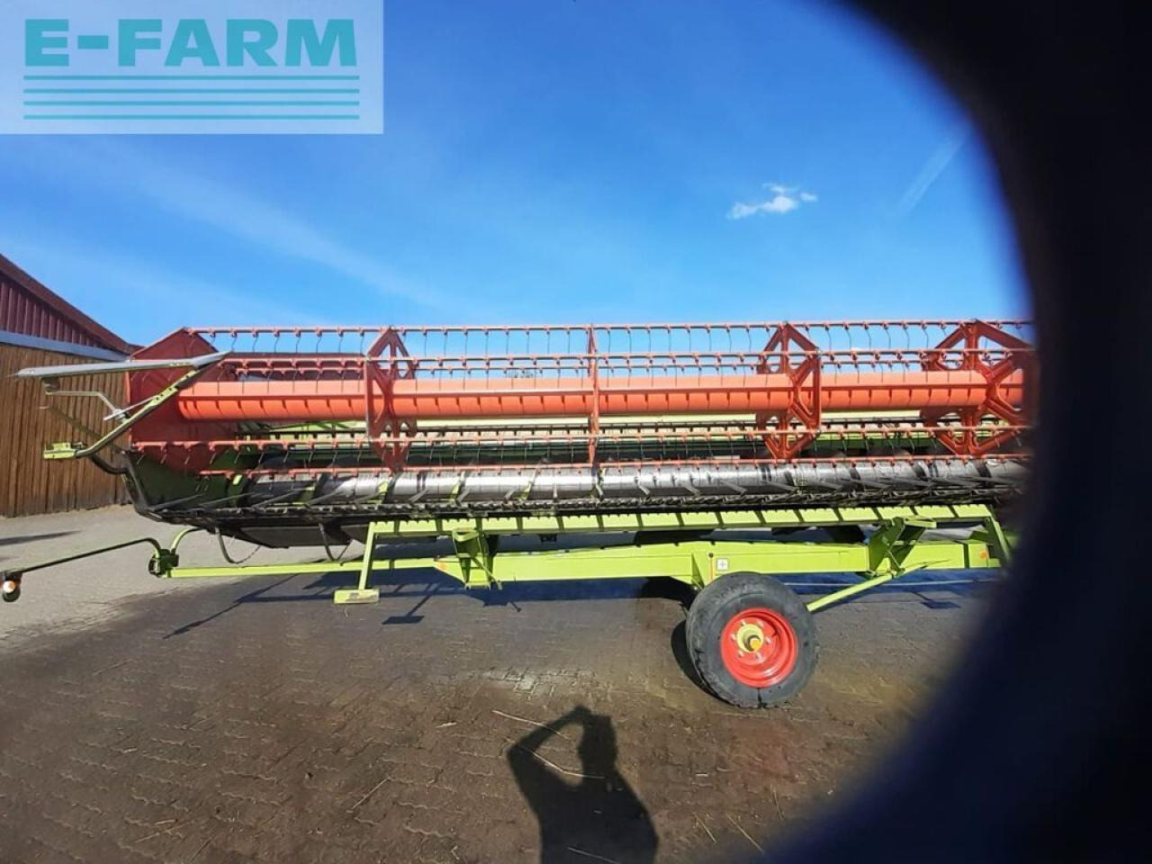 CLAAS vario-schneidwerk v 750 + transportwagen - Priključek za kombajn za krmo: slika 1 CLAAS vario-schneidwerk v 750 + transportwagen - Priključek za kombajn za krmo: slika 1