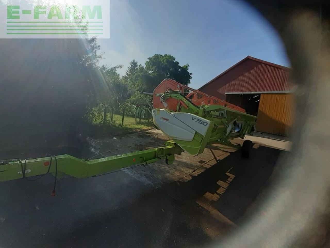 CLAAS vario-schneidwerk v 750 + transportwagen - Priključek za kombajn za krmo: slika 4 CLAAS vario-schneidwerk v 750 + transportwagen - Priključek za kombajn za krmo: slika 4