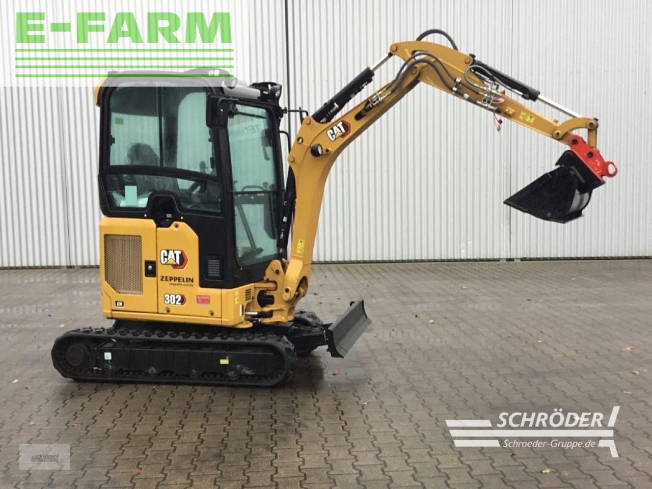 Caterpillar 302 cr - Mini bager: slika 1 Caterpillar 302 cr - Mini bager: slika 1