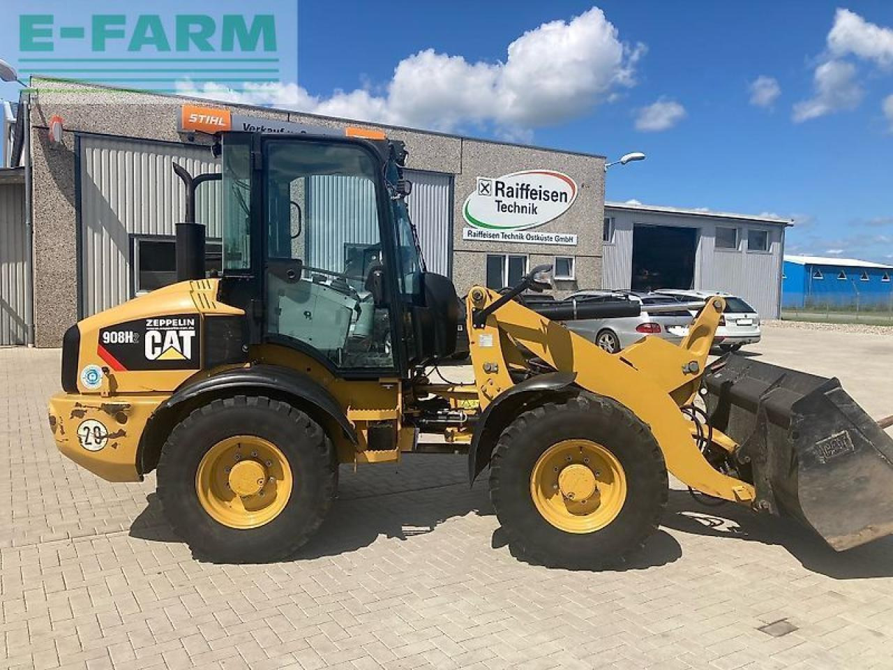 Caterpillar radlader cat 908 h2 - Mini bager: slika 1 Caterpillar radlader cat 908 h2 - Mini bager: slika 1