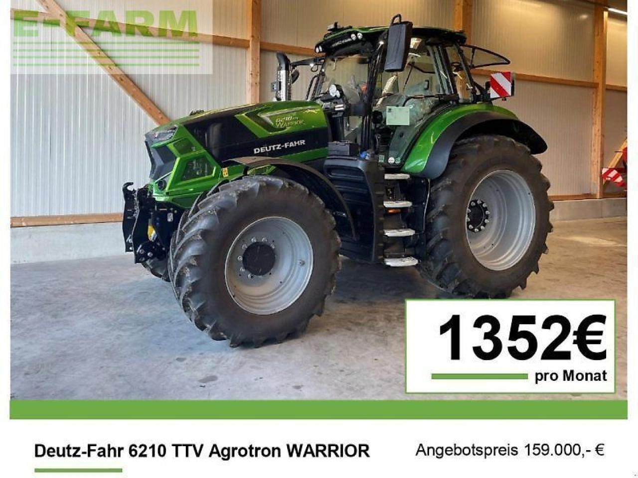 Deutz-Fahr 6210 ttv agrotron warrior TTV - Traktor: slika 1 Deutz-Fahr 6210 ttv agrotron warrior TTV - Traktor: slika 1