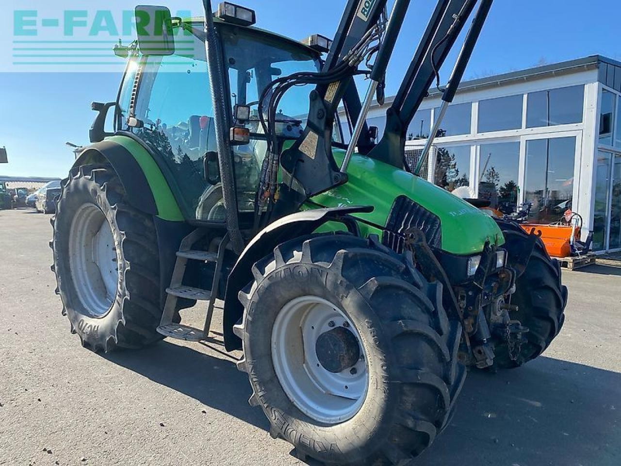 Deutz-Fahr agrotron 106 mit frontlader - Traktor: slika 1 Deutz-Fahr agrotron 106 mit frontlader - Traktor: slika 1