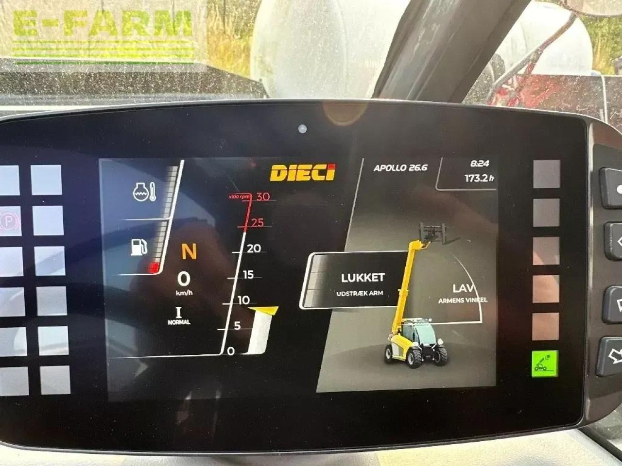 Dieci apollo 26.6 - Teleskopski viličar: slika 5 Dieci apollo 26.6 - Teleskopski viličar: slika 5