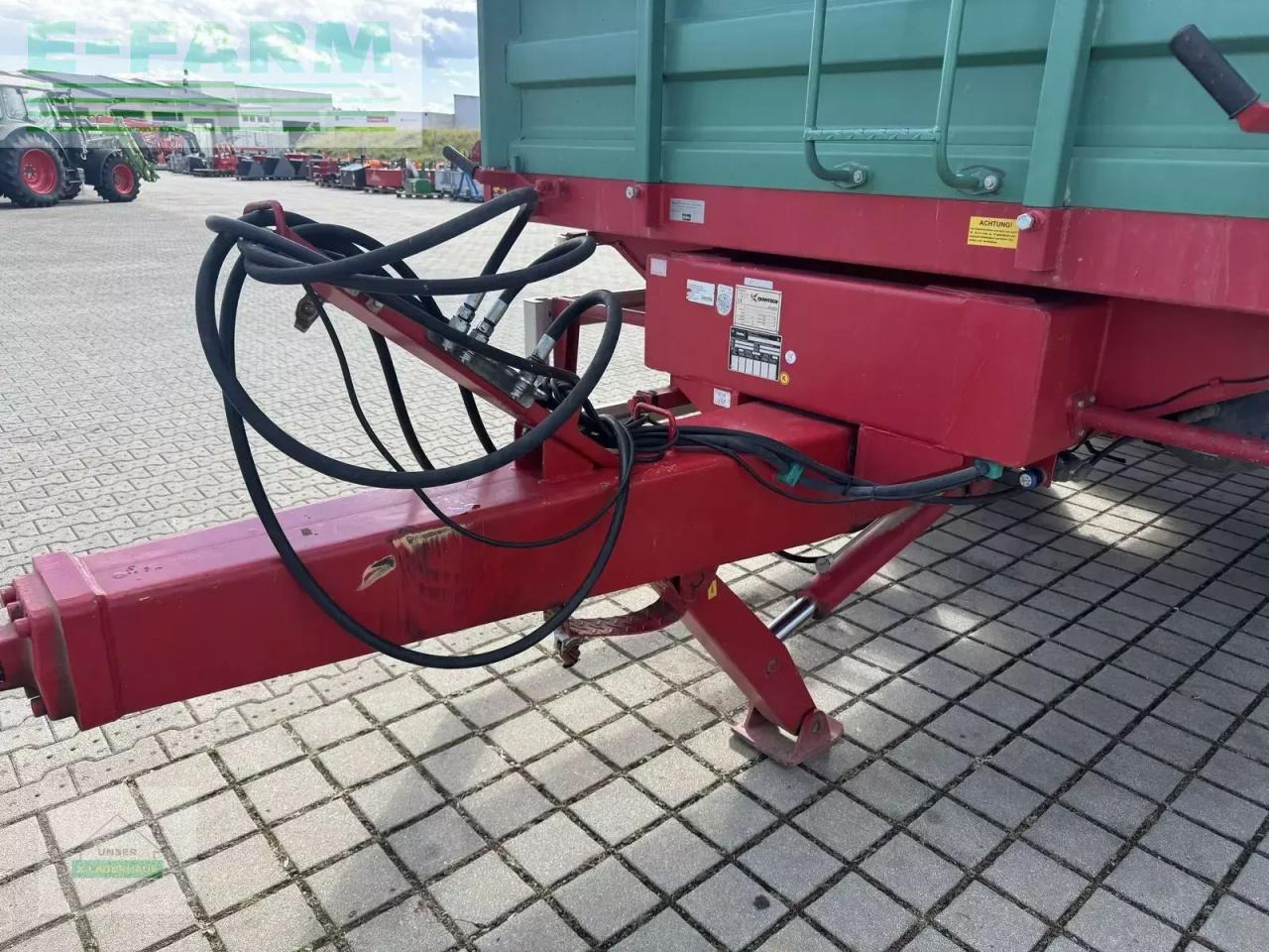 Farmtech 2000 - Kmetijska kiper prikolica/ Demper: slika 3 Farmtech 2000 - Kmetijska kiper prikolica/ Demper: slika 3