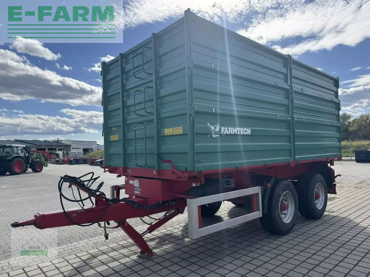 Farmtech 2000 - Kmetijska kiper prikolica/ Demper: slika 2 Farmtech 2000 - Kmetijska kiper prikolica/ Demper: slika 2