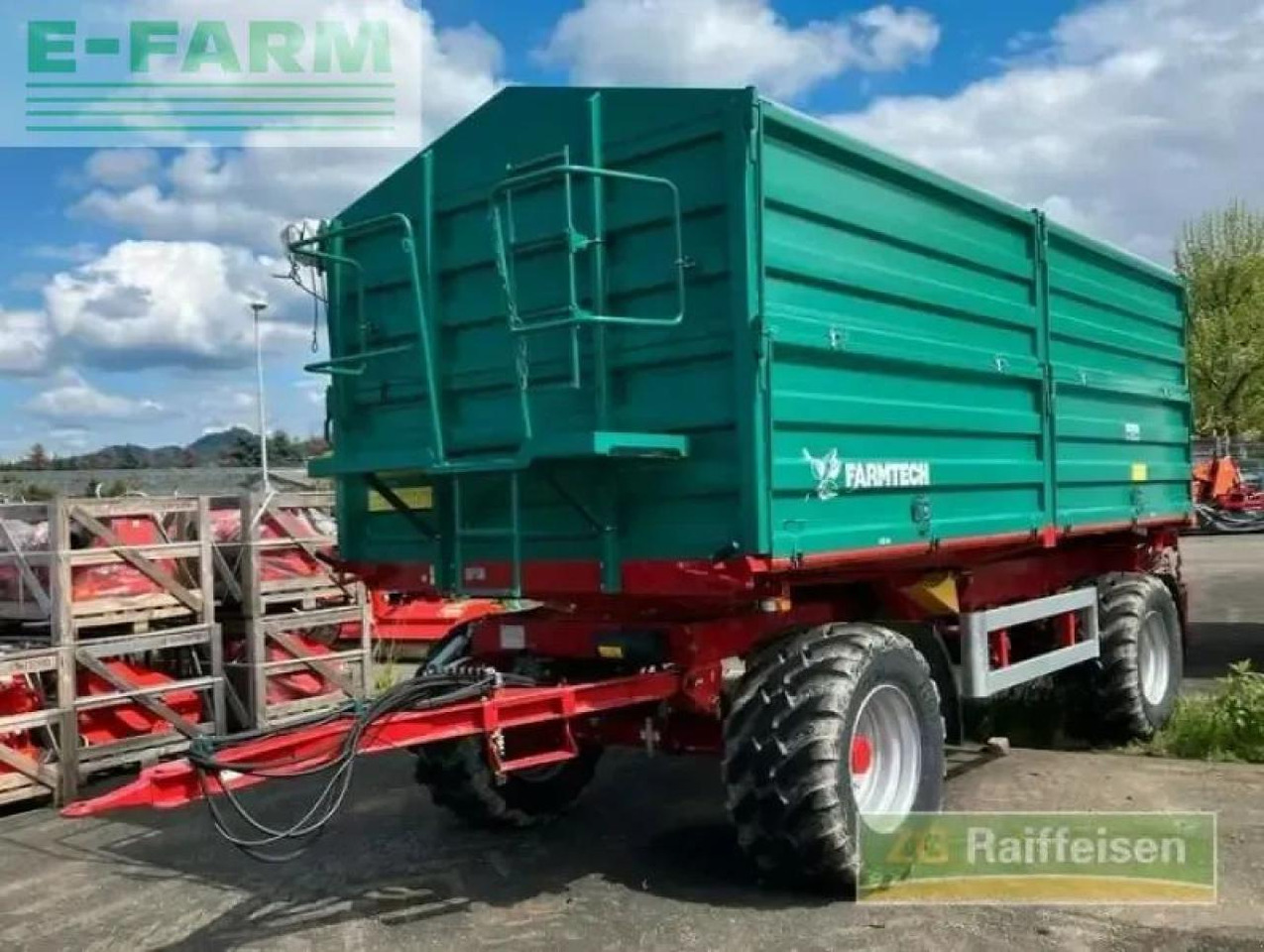 Farmtech zkd 1800/40 - Kmetijska kiper prikolica/ Demper: slika 3 Farmtech zkd 1800/40 - Kmetijska kiper prikolica/ Demper: slika 3