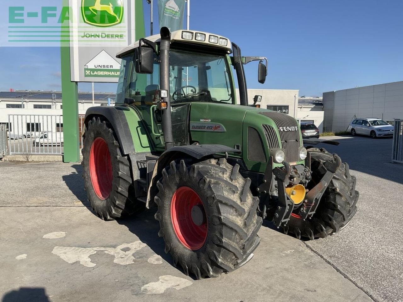 Fendt 412 vario - Traktor: slika 2 Fendt 412 vario - Traktor: slika 2