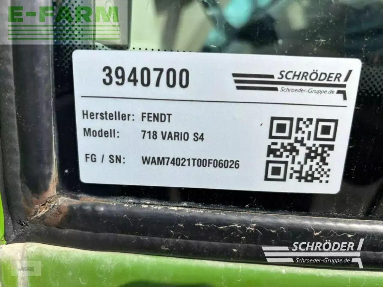 Fendt 718 vario s4 profi Profi - Traktor: slika 5 Fendt 718 vario s4 profi Profi - Traktor: slika 5