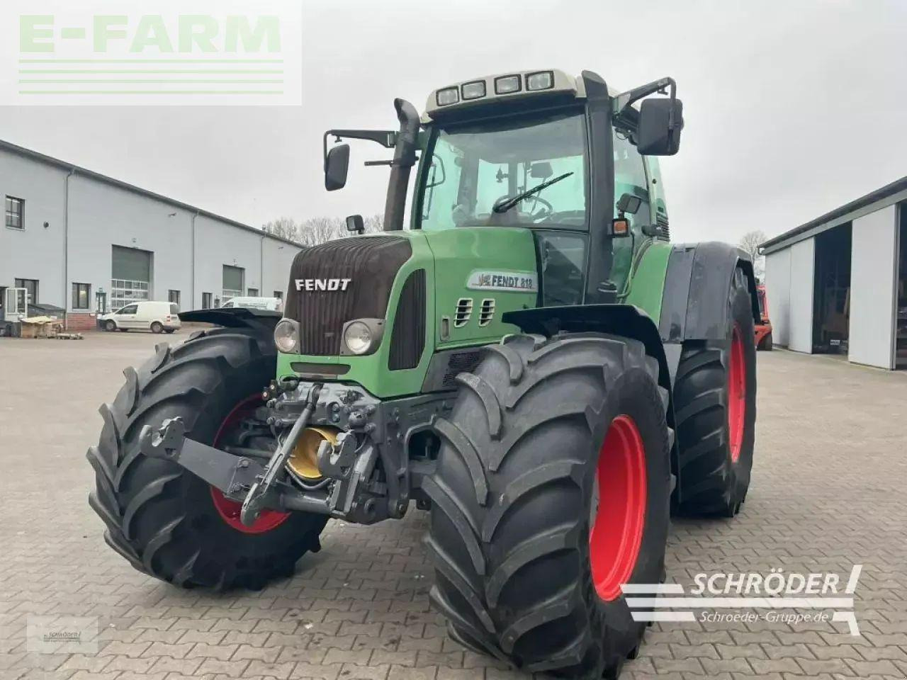 Fendt 818 vario tms | com ii - Traktor: slika 1 Fendt 818 vario tms | com ii - Traktor: slika 1