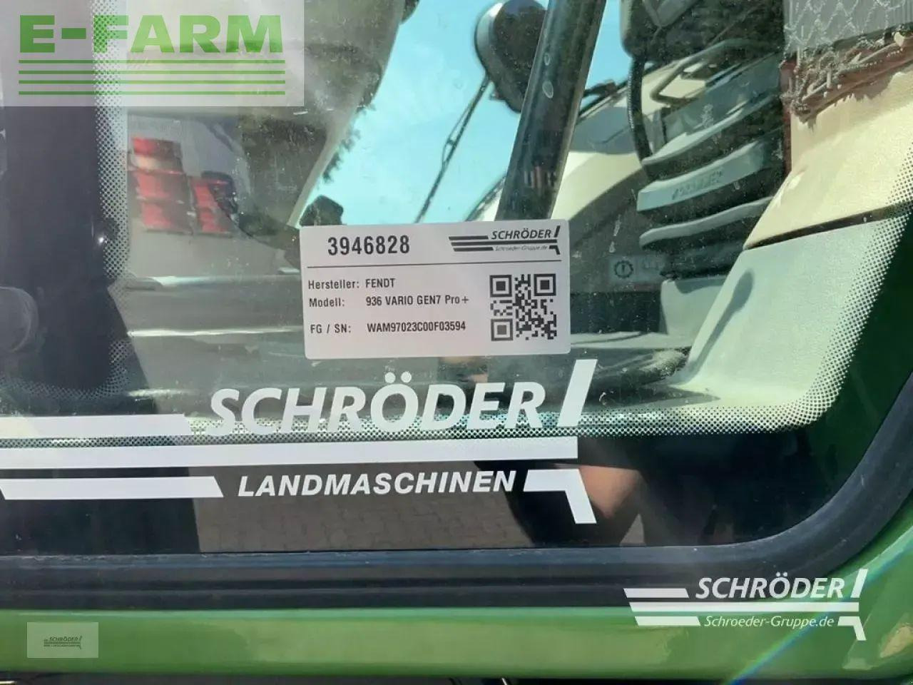 Traktor Fendt 936 vario gen7 profi plus ProfiPlus: slika 29