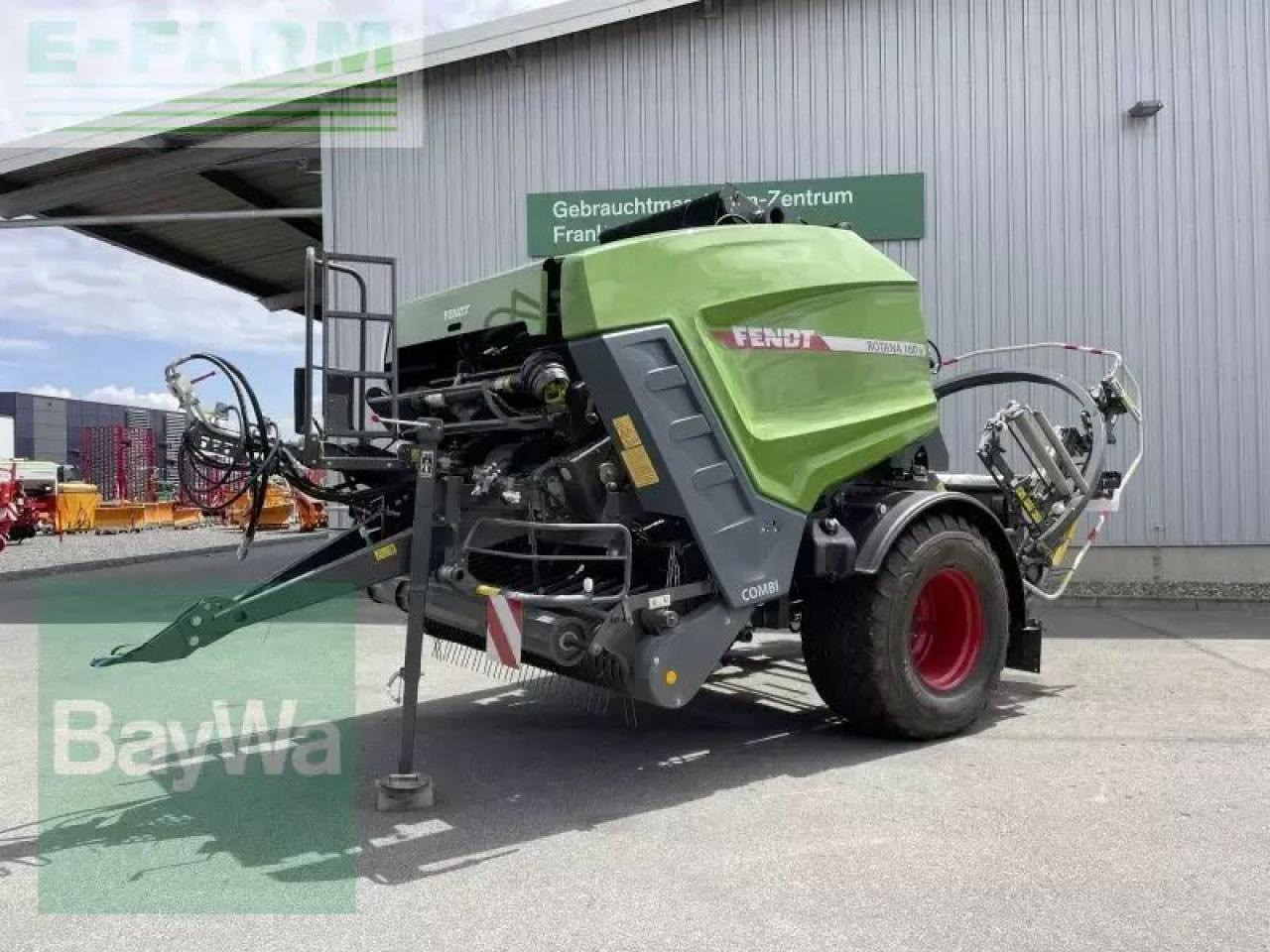 Fendt rotana 160 v combi - Balirka za kvadratne bale: slika 1 Fendt rotana 160 v combi - Balirka za kvadratne bale: slika 1