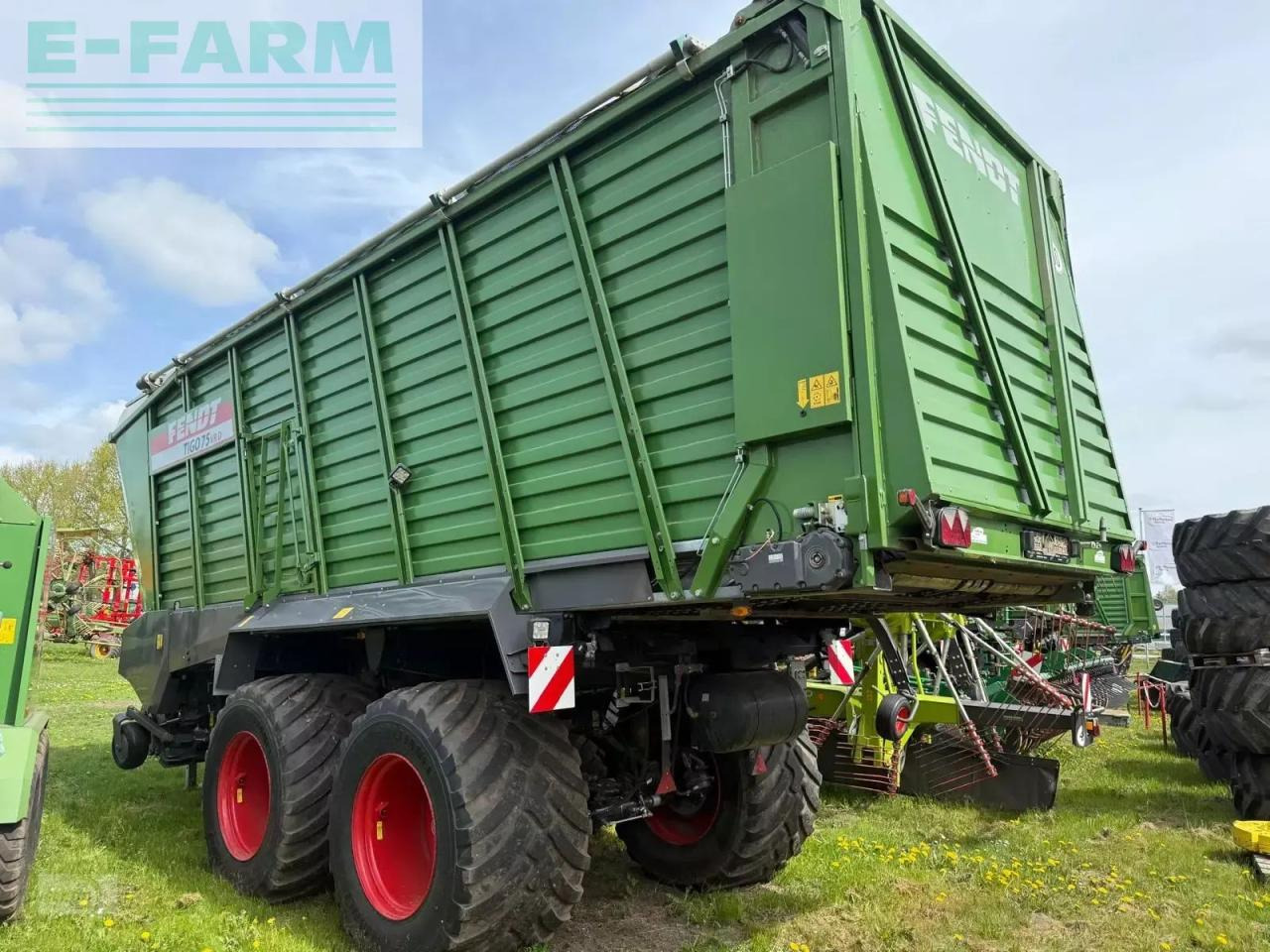 Fendt tigo 75 vr mit 800-er bereifung, laderaumabdeckung und dosierwalzen - Samo-nakladalni voz: slika 2 Fendt tigo 75 vr mit 800-er bereifung, laderaumabdeckung und dosierwalzen - Samo-nakladalni voz: slika 2